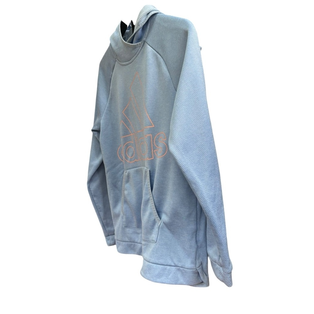 Adidas Clima Warm Baby Blue Hoodie Women’s Size Small - Picture 3 of 12